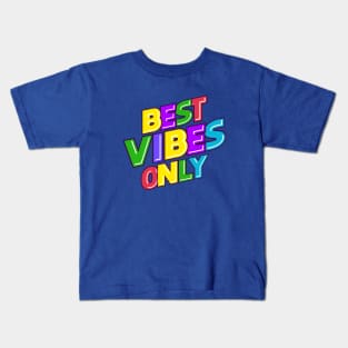 Bestie Vibes Only Kids T-Shirt